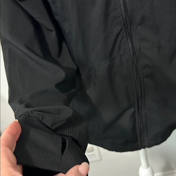 RBX Women's Lightweight Athletic Jacket - Textured Black Size Large - Picture 3 of 7